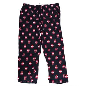 NWOT Old Navy Size XXL Black Cotton Flannel Nutcracker Pants Pockets
